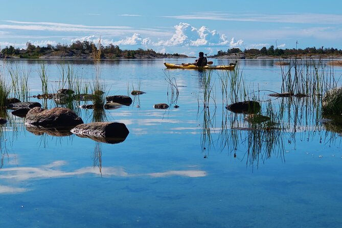 1-Day Small-Group Stockholm Archipelago Kayak Tour - Paddling between the Stockholm islands