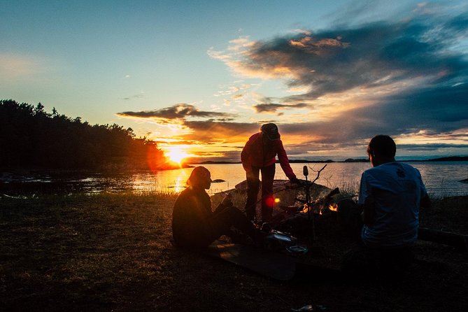 2-day kayaking adventure around Vaxholm in Stockholm Archipelago - self guided - Camping beside the water