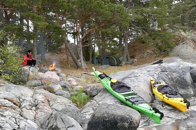 2-Day Small-Group Stockholm Archipelago Kayak Tour - Camping on an uninhabited island