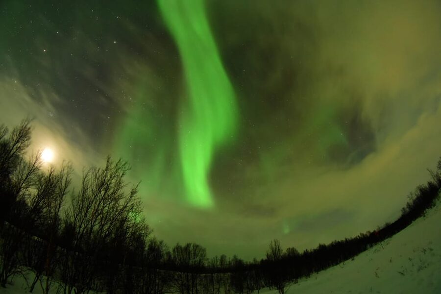 Abisko: Aurora Chasing with Snowmobiles - Why a snowmobile works so well in Abisko