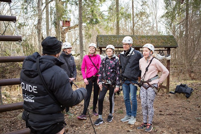 Adventure parc - Safety, confidence, and the small-group feel