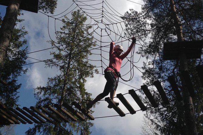 Adventure parc - What the 90-minute course is like