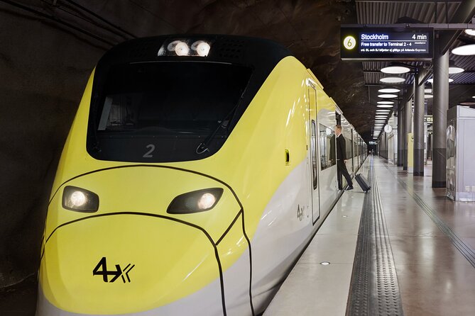 Arlanda Express Train Airport and Stockholm City Transfer - Arriving at Stockholm Central Station