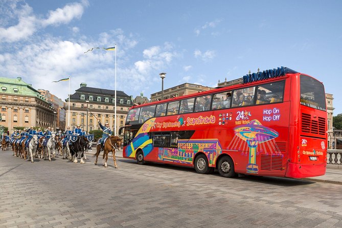 City Sightseeing Stockholm Hop-On Hop-Off Bus - Starting at Karl XII’s torg and the Royal Opera