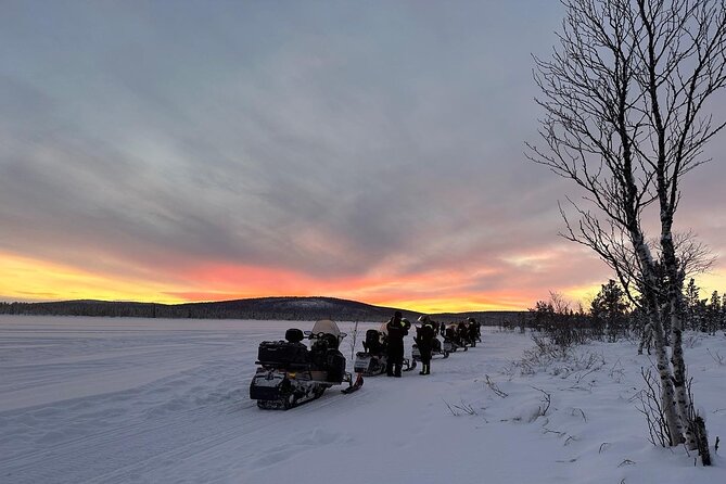 Day tour with snowmobile in Kiruna 10:30 am - Riding into the Jukkasjärvi wilderness