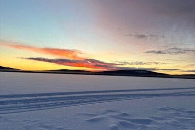 Day tour with snowmobile in Kiruna 10:30 am