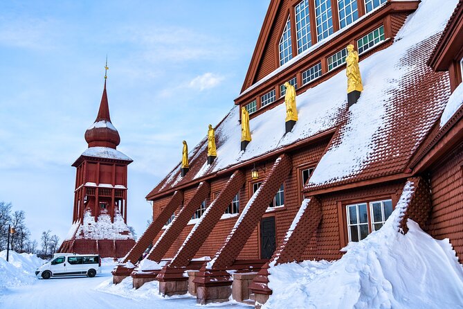 Discover Kiruna: A Walk Through History and Nature - Kiruna Church: a calm finish in Gothic Revival timber