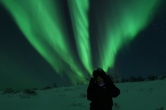 Enjoy the Aurora show on top of the mountain inc tipi dinner - Taking photographs of the Northern Lights