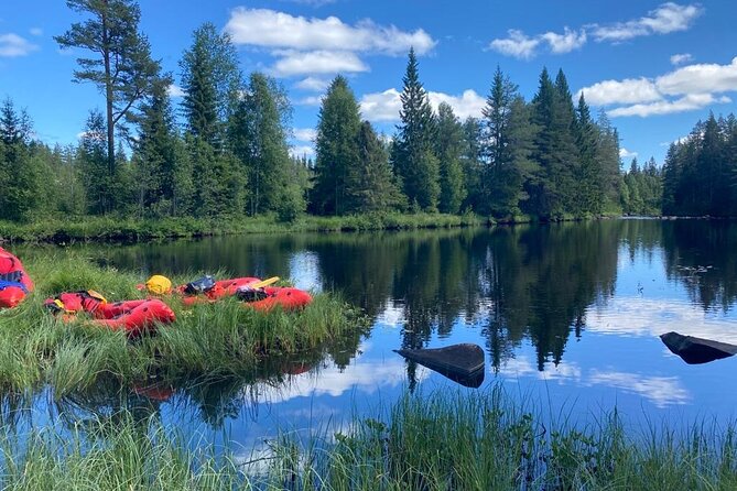 Family Packraft tour in Sälen - Starting in Lindvallen at 10 AM