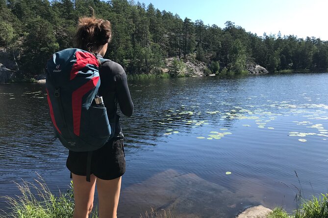 Forestbathing Slow Walking and Healing Spring Water, Stockholm - Slow walking among the pines