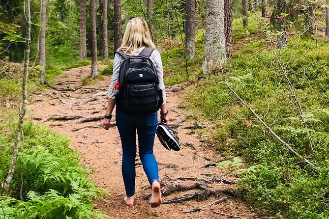 Forestbathing Slow Walking and Healing Spring Water, Stockholm - Meditation and grounding in the forest