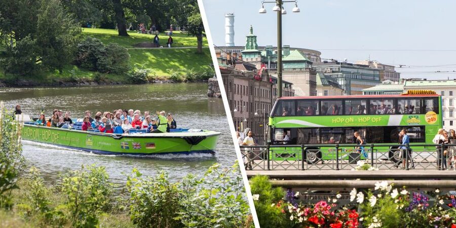 Gothenburg: 24 Hour Hop On–Hop Off Bus and Boat Tour - Avenyn, Valand, and Götaplatsen