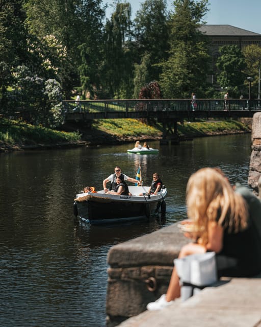Gothenburg city center: Electric selfdrive boat tour - Why a self-drive boat works so well in Gothenburg