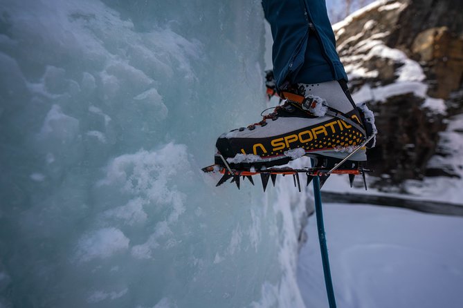 Ice Climbing Experience with Certified Guide - Learning the first moves on vertical ice