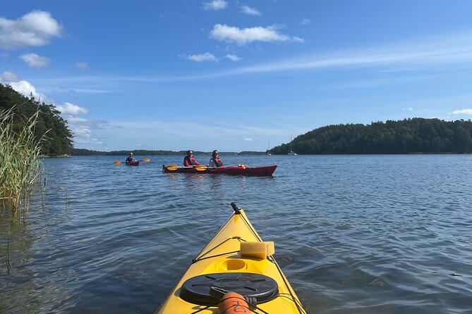 Kayak Tour in the Stockholm Archipelago with Lunch Meal - Paddling between quiet islands
