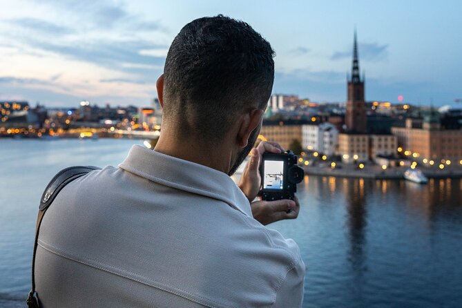 Magical ''Stockholm by Night'' Photo Walk - Meeting Julien at Slussen