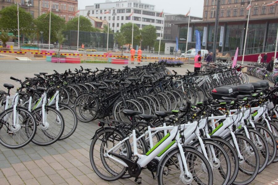 Malmö: City Bike Rental - Using the map and Top 10 list