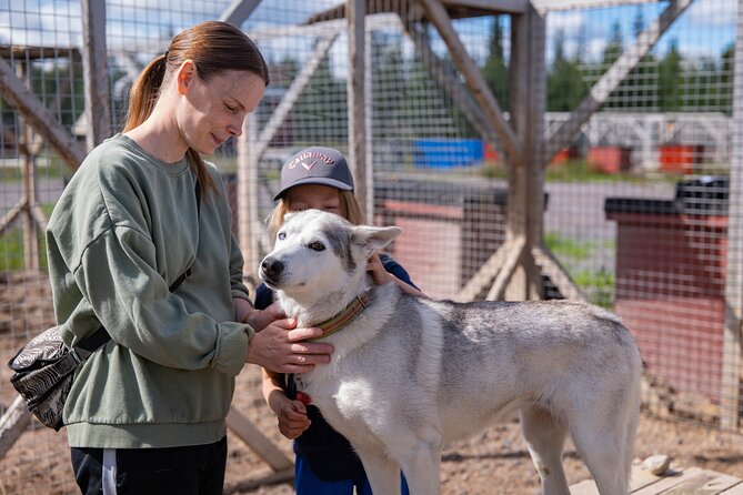Meet 70 Huskies and Enjoy a short ATV Tour with the Huskies - Following the Training Run on an ATV