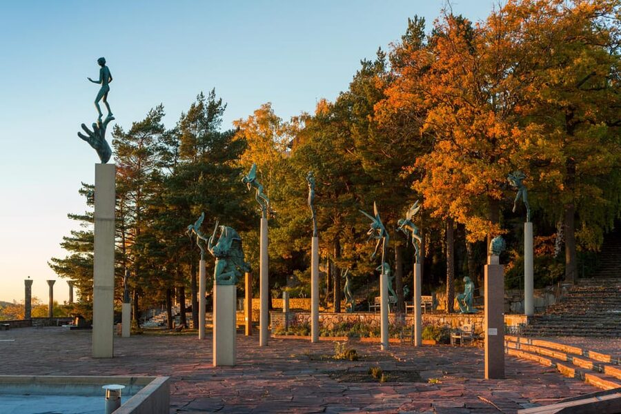 Millesgården Museum: sculpture park and art galllery - The art gallery and changing exhibitions