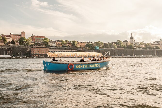 Open Electric Boat Ride in Stockholm with Live-Guide - Djurgården’s museums and the Royal Dramatic Theatre