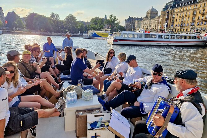 Open Electric Boat Ride in Stockholm with Live-Guide - The calm turn into the Royal Djurgården Canal