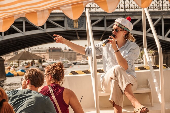 Open Electric Boat Ride in Stockholm with Live-Guide - The Royal Palace and Sweden’s seat of government