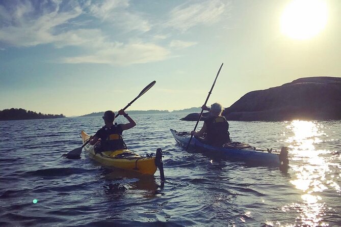 PRIVATE Sunset Kayaking in Stockholm Archipelago Nature Reserve - Key points at a glance
