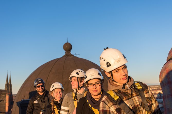 Roofwalking on the worlds greatest pink castle! - Key points to know before you climb