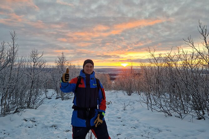 Snowshoe up a Mountain - The first steps in snowshoes