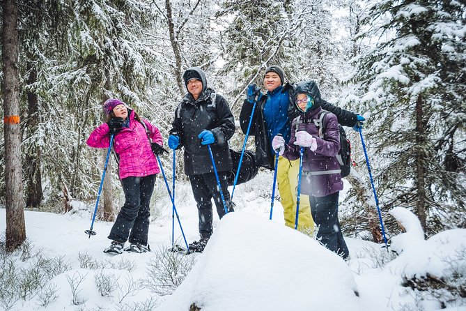 Snowshoe Winter Hike from Stockholm - A comfortable pace through winter scenery