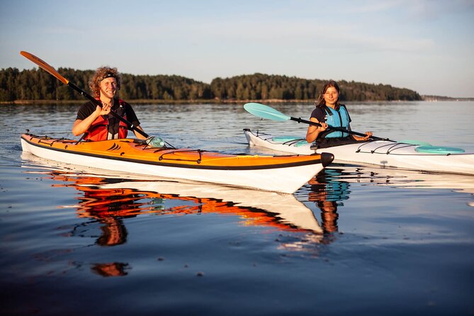 Stockholm: Archipelago Family-Friendly Private Kayaking Tour - The fika pause beside the water