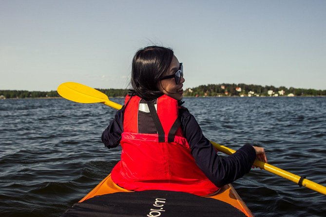 Stockholm: Archipelago Family-Friendly Private Kayaking Tour - Getting comfortable in a double kayak
