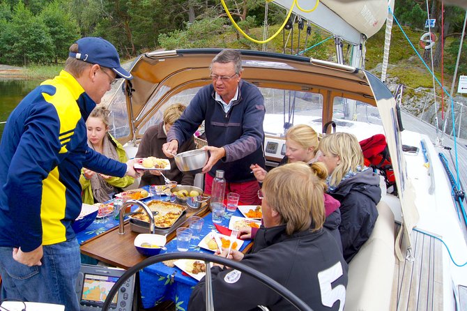 Stockholm Archipelago Sailing Day Tour - A small island stop for walking and swimming
