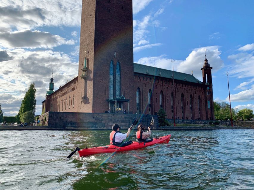 Stockholm: Daytime Kayak Tour in Stockholm City - Tandem kayaks make the first paddle easier