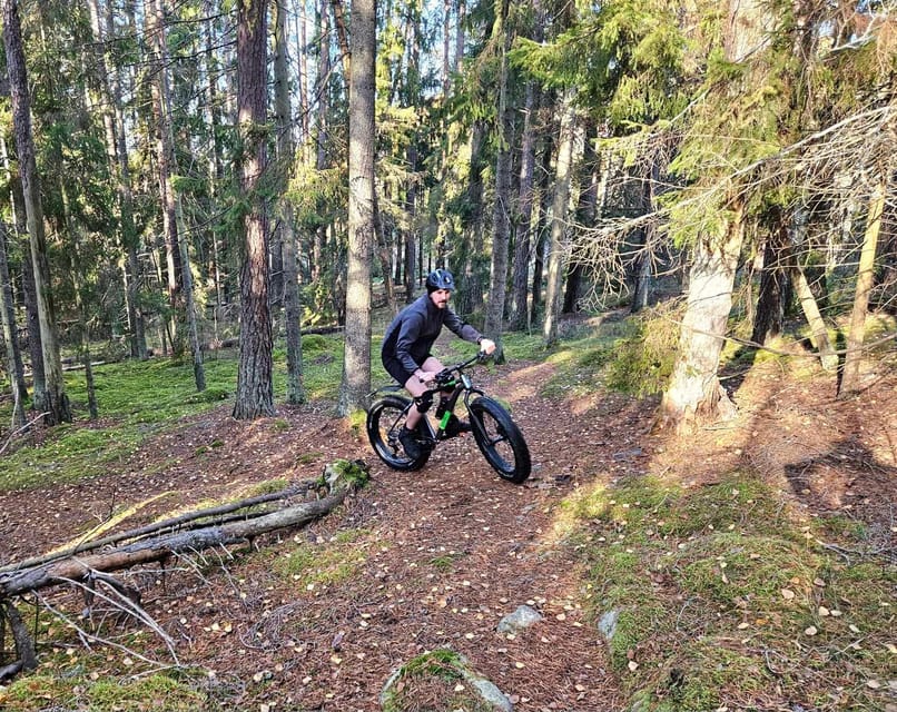 Stockholm: Fat Bike Forest Adventure with Lunch and Sauna - Sauna, shower, and a clean return to town