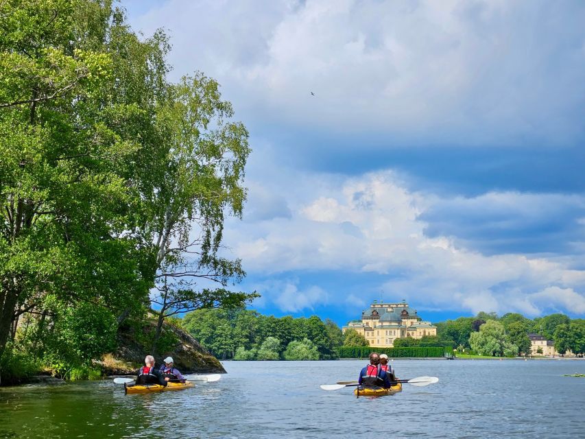 Stockholm: Guided Kayak Tour to Drottningholm Royal Palace - What the $171 price really covers