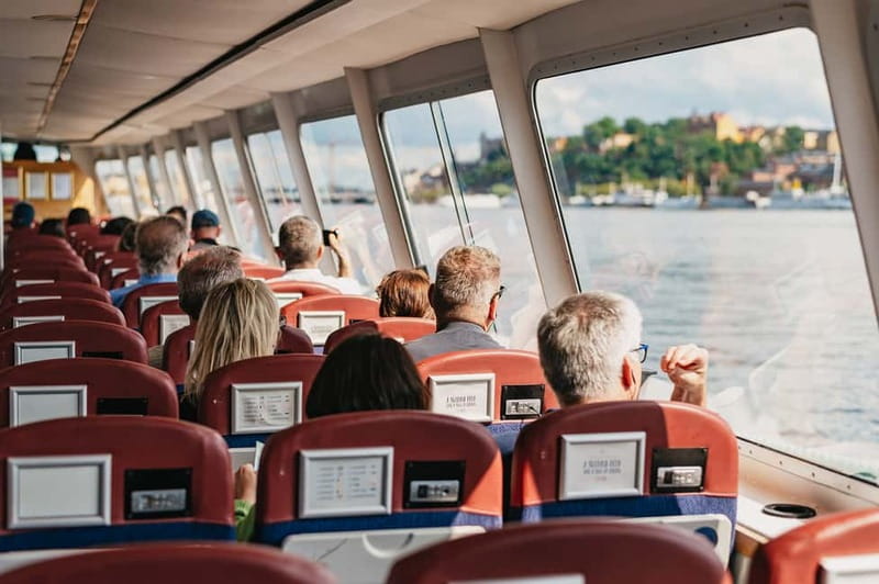 Stockholm: Highlights Boat Tour - Lilla Essingen, Stora Essingen, and the quieter waterfront