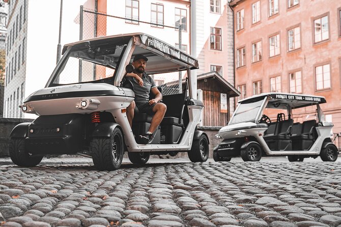 Stockholm Highlights: Private Golf Cart Tour - Fjällgatan and the eastern route
