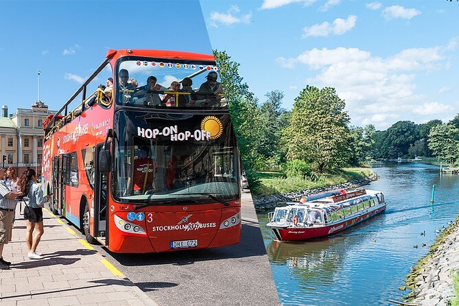 Stockholm Hop-On Hop-Off Bus & Boat Options - Seeing Stockholm from the water first