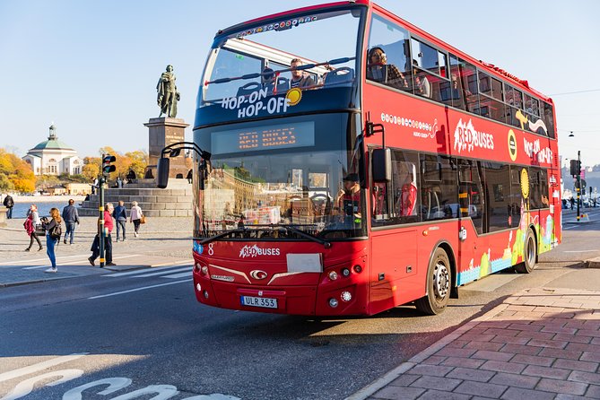 Stockholm Hop-On Hop-Off Bus & Boat Options - Kungsträdgården, Nybroplan, and Karlaplan