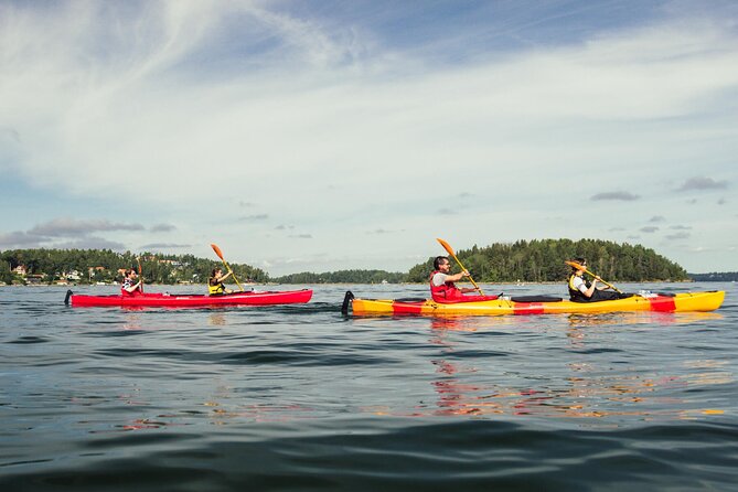 Stockholm: Kayaking tour around Vaxholm Archipelago with Fika - Bogesundslandet for meadows, oaks, and wildlife