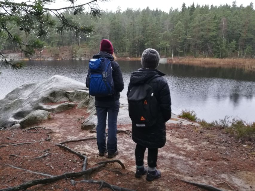 Stockholm: Nature Hike with Campfire Lunch - The campfire lunch around noon