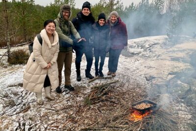 Stockholm: Nature Reserve Hiking Tour with Campfire Lunch