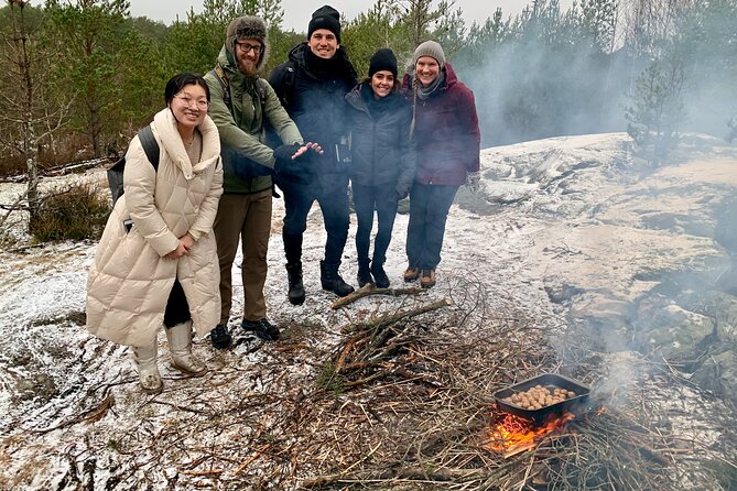 Stockholm: Nature Reserve Hiking Tour with Campfire Lunch - Campfire lunch in a secluded spot