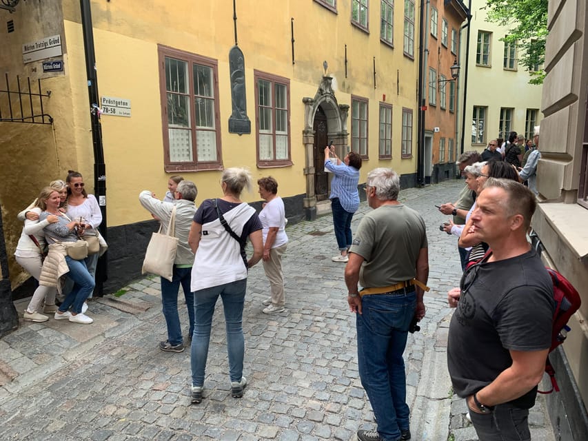 Stockholm: Old Town Guided Walking Tour (English / Deutsch) - German Church, Prästgatan, and Österlånggatan
