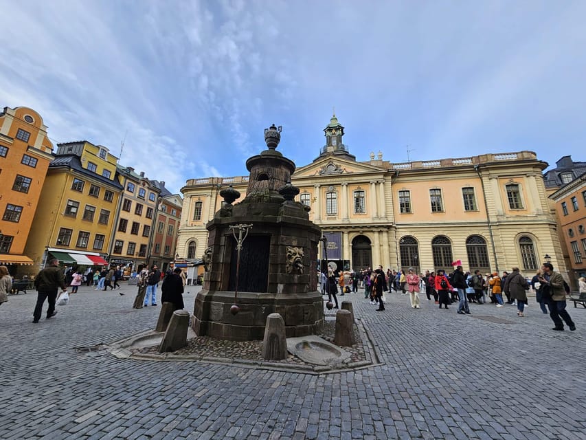 Stockholm: Old Town Walking Tour, stories and secrets - The German Church and the short crossing to Riddarholmen
