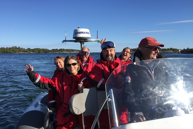 Stockholm RIB Speed Boat Tour - From Strandvägen to Stockholm’s open water