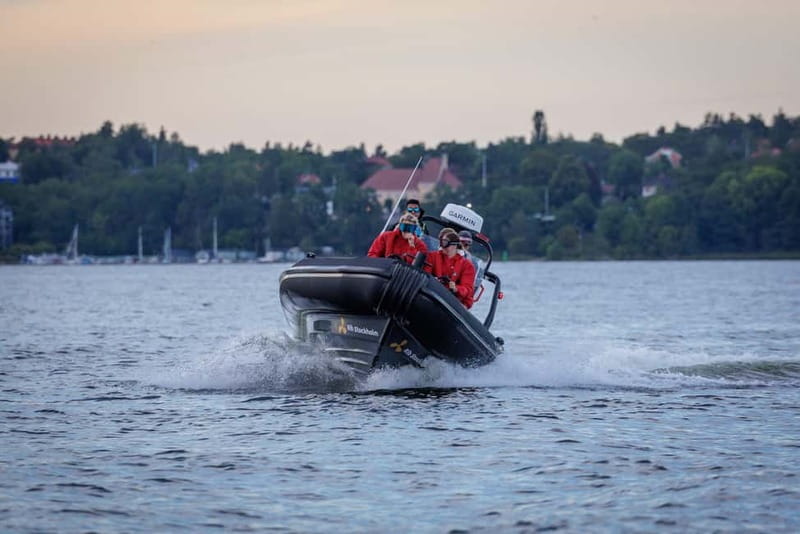 Stockholm: RIB Speed boat tour incl. island visit - Why this RIB tour makes sense for Stockholm