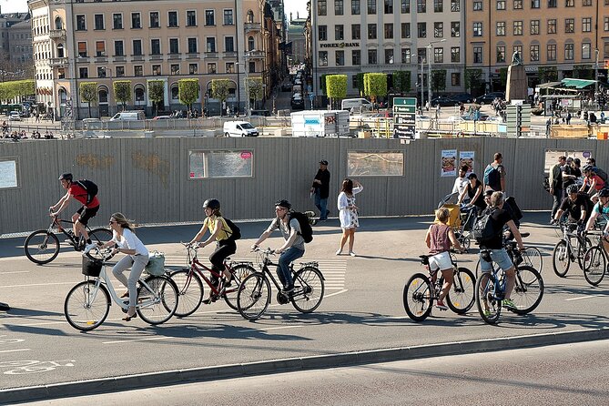 Stockholm's Best Bike Tour! - Starting in Östermalm at Sandelsgatan 25