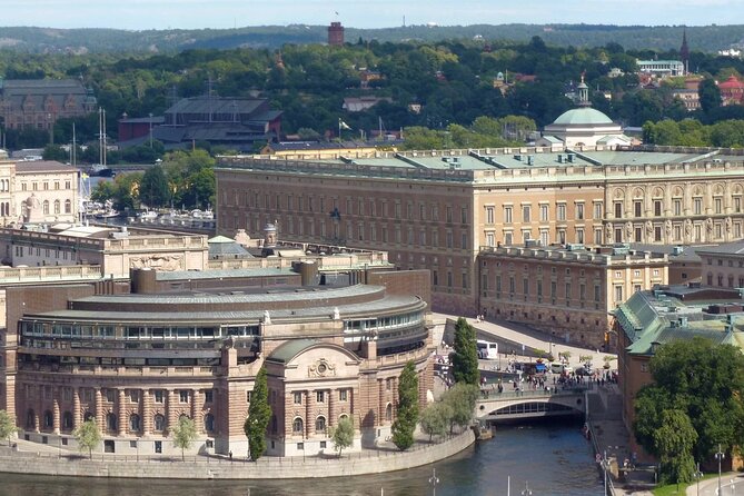 Stockholm Self-Guided Murder Mystery Tour by the Parliament - The Royal Palace gives the mystery a fitting finish